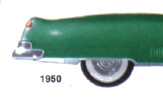 1950 Cadillac Fin