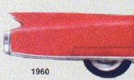 1960 Cadillac Fin